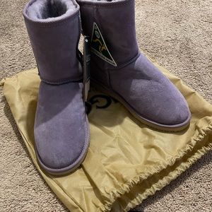 Purple UGG boots size 10 brand new